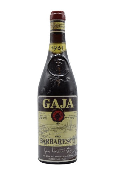1961 Gaja, Barbaresco 750ml - Walker Wine Co.