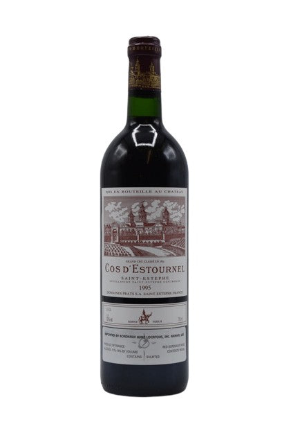 1995 Chateau Cos d'Estournel, Saint Estephe 750ml - Walker Wine Co.