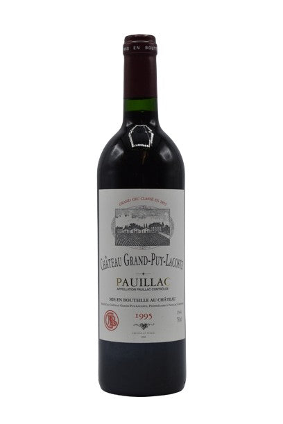 1995 Chateau Grand Puy Lacoste, Pauillac 750ml - Walker Wine Co.