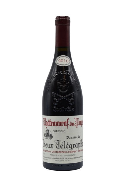 2010 Domaine du Vieux Telegraphe,	Chateauneuf-du-Pape La Crau 750ml - Walker Wine Co.
