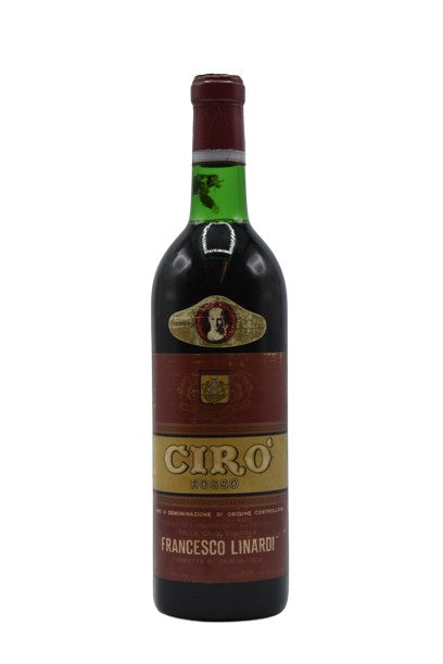 1971 Linardi, Ciro Rosso (Gaglioppo) 750ml - Walker Wine Co.