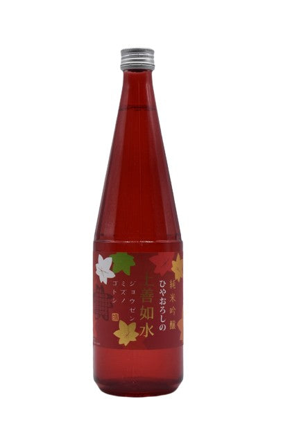NV Shirataki, Jozen Mizuno Gotoshi 'Hiyaoroshi,' Junmai Ginjo Sake 720 ml - Walker Wine Co.