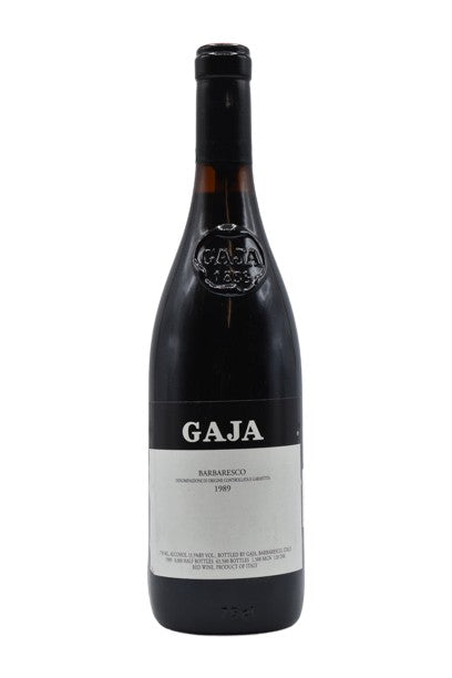 1989 Gaja, Barbaresco 750ml - Walker Wine Co.