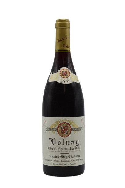 2010 Domaine Lafarge, Volnay, Clos du Chateau des Ducs 1er Cru 750ml - Walker Wine Co.