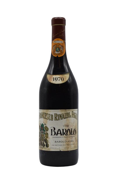 1970 Rinaldi (Francesco), Barolo 750ml - Walker Wine Co.