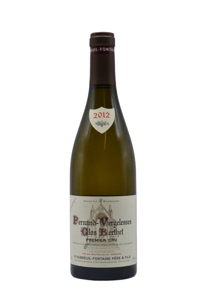 2012 P. Dubreuil-Fontaine, Pernand-Vergelesses, Clos Berthet 1er Cru 750ml - Walker Wine Co.