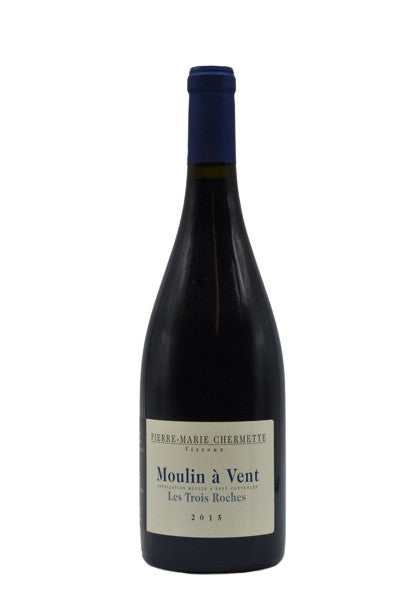 2015 Pierre-Marie Chermette, Moulin a Vent, Les Trois Roches 750ml - Walker Wine Co.