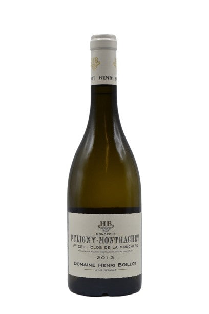 2013 Henri Boillot, Puligny-Montrachet, Clos de la Mouchere 1er Cru 750ml - Walker Wine Co.