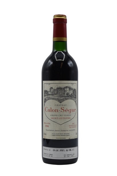 1996 Chateau Calon-Segur, Saint-Estephe 750ml - Walker Wine Co.