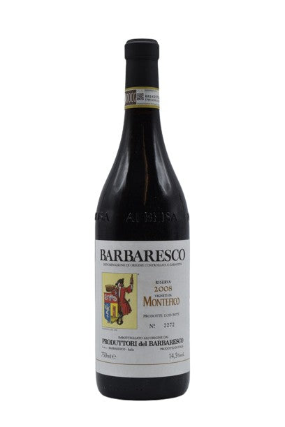 2008 Produttori del Barbaresco, Montefico Riserva 750ml - Walker Wine Co.