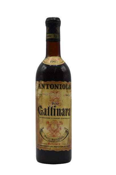 1967 Antoniolo, Gattinara 720ml - Walker Wine Co.