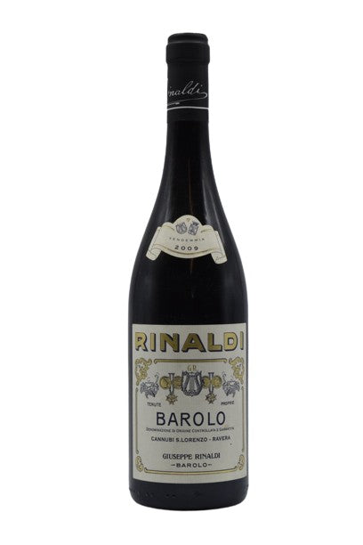 2009 Rinaldi (Giuseppe), Barolo Cannubi San Lorenzo/Ravera 750ml - Walker Wine Co.