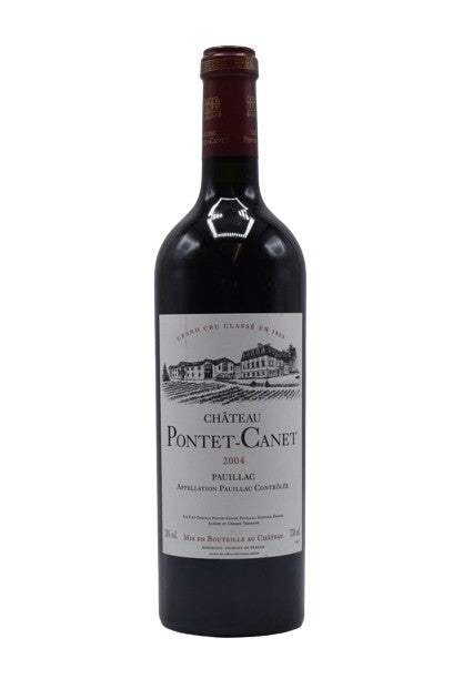 2004 Chateau Pontet-Canet, Pauillac 750ml - Walker Wine Co.