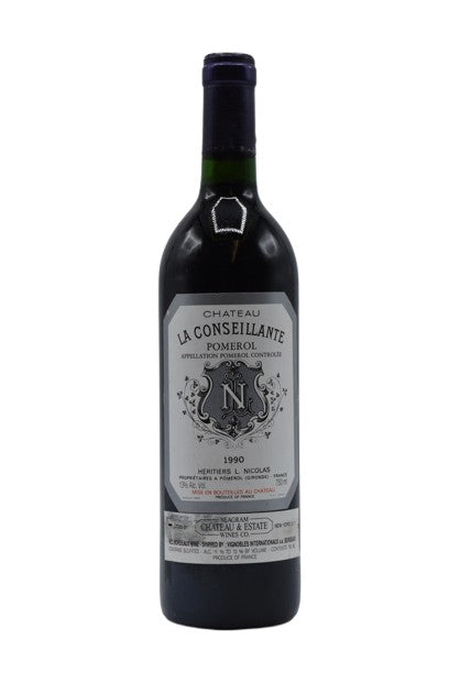 1990 Chateau La Conseillante, Pomerol 750ml - Walker Wine Co.