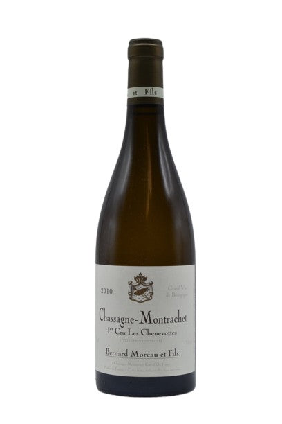 2010 Bernard Moreau,	Chassagne-Montrachet les Chenevottes 1er Cru 750ml - Walker Wine Co.