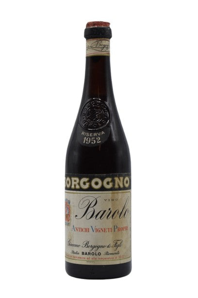 1952 Borgogno (G.), Barolo Riserva 750ml - Walker Wine Co.