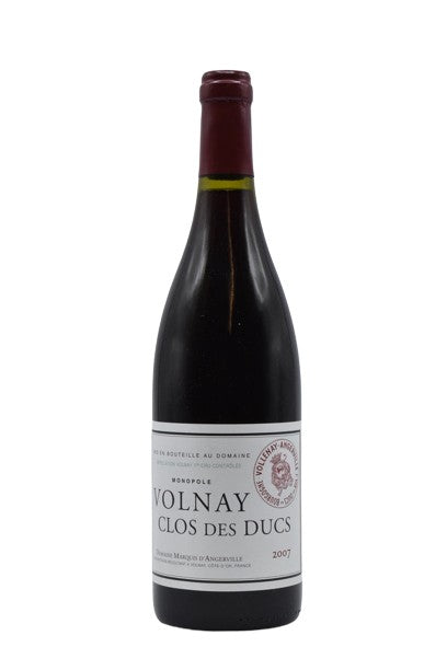 2007 D'Angerville, Volnay, Clos des Ducs 1er Cru 750ml - Walker Wine Co.