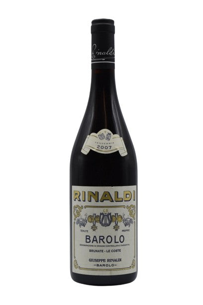 2007 Rinaldi (Giuseppe), Barolo Brunate le Coste 750ml - Walker Wine Co.