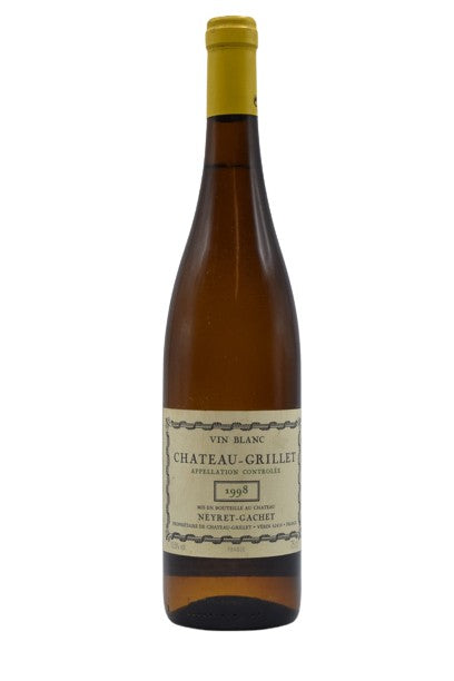 1998 Chateau Grillet, Rhone Blanc 750ml - Walker Wine Co.