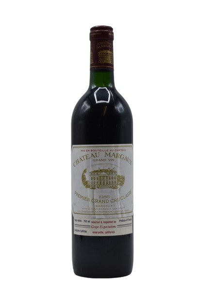 1986 Chateau Margaux, Margaux 750ml - Walker Wine Co.