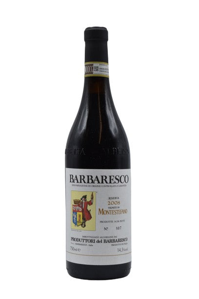 2008 Produttori del Barbaresco, Montestafano Riserva	750ml - Walker Wine Co.
