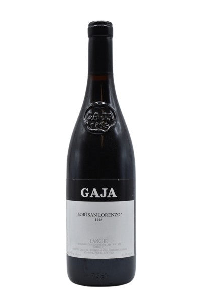 1998 Gaja, Barbaresco Sori San Lorenzo 750ml - Walker Wine Co.