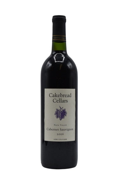 2006 Cakebread Cellars, Napa Valley Cabernet Sauvignon 750ml - Walker Wine Co.