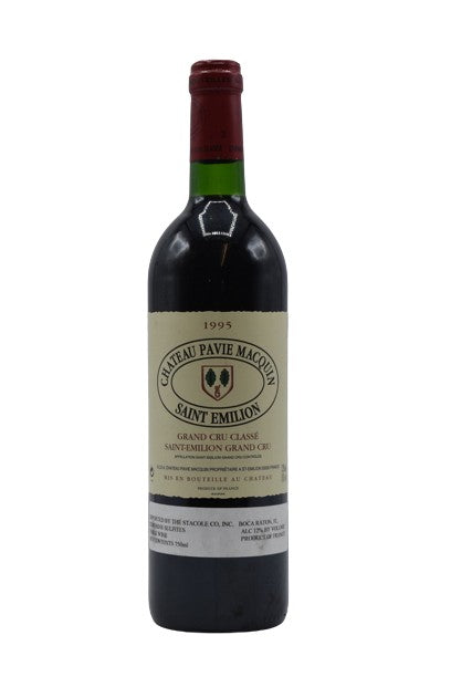 1995 Chateau Pavie Macquin, Saint Emilion 750ml - Walker Wine Co.