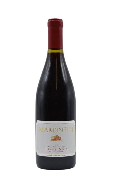 2002 Martinelli, Blue Slide Ridge Pinot Noir 750ml - Walker Wine Co.