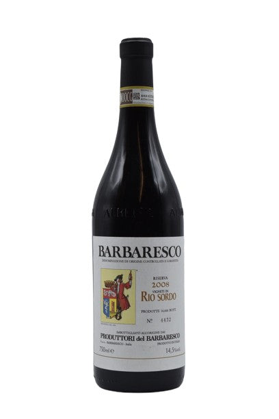2008 Produttori del Barbaresco, Rio Sordo Riserva 750ml - Walker Wine Co.