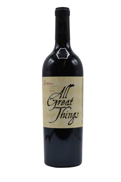 2019 Fantesca Estate Winery, All Great Things "Mercy," Napa 750ml - Walker Wine Co.