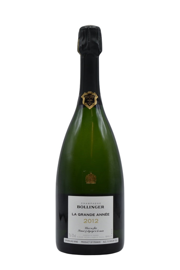 2012 Bollinger, La Grande Annee, Brut 750ml - Walker Wine Co.