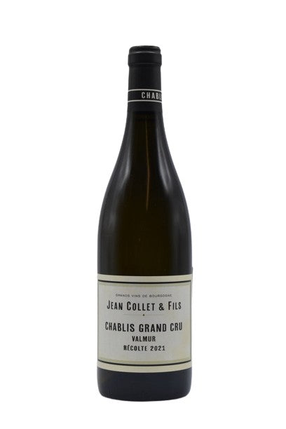 2021 Domaine Jean Collet, Chablis Valmur Grand Cru 750ml - Walker Wine Co.
