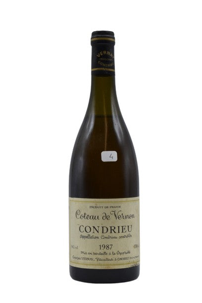 1987 Domaine Georges Vernay, Condrieu Coteau de Vernon Blanc 750ml - Walker Wine Co.
