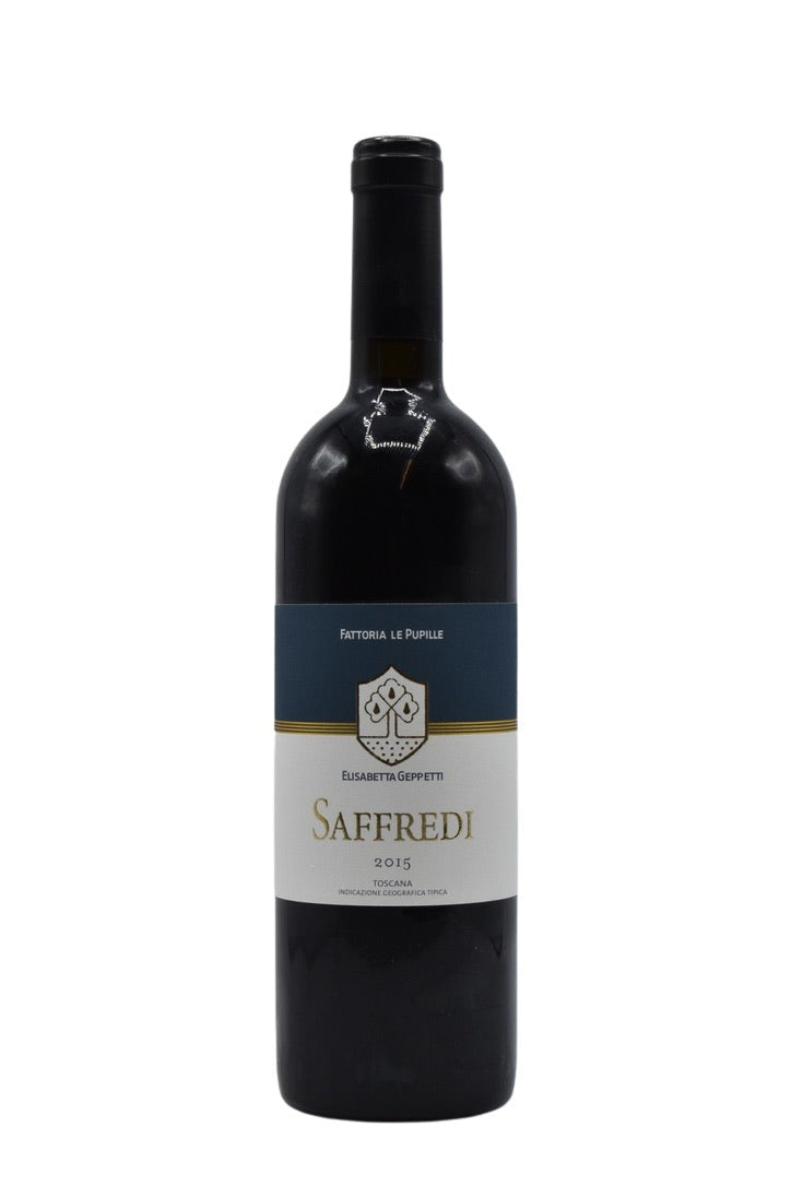 2015 Fattoria Le Pupille "Saffredi", Maremma Toscana 750ml - Walker Wine Co.