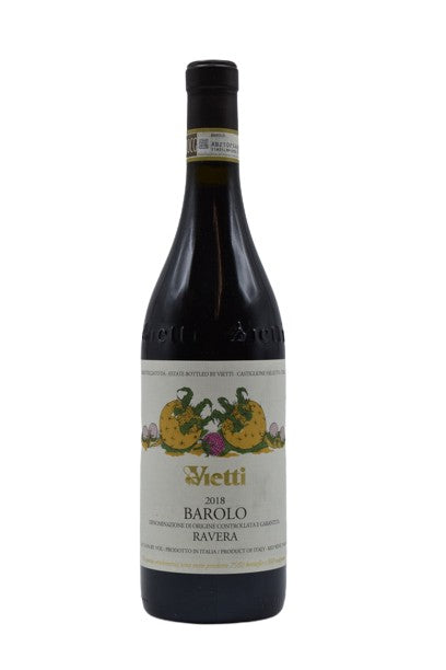 2018 Vietti, Barolo Ravera 750ml - Walker Wine Co.