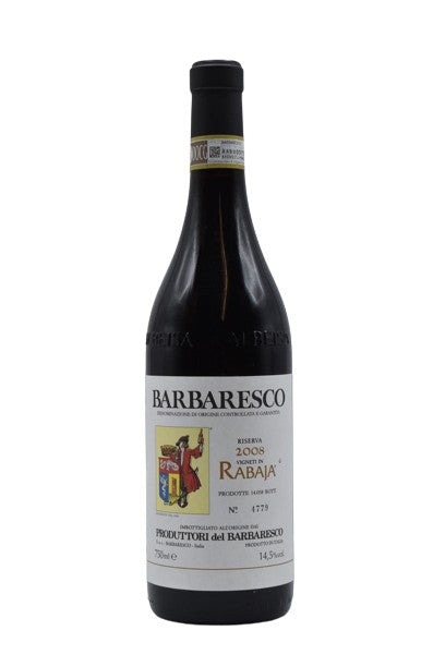 2008 Produttori del Barbaresco, Rabaja Riserva 750ml - Walker Wine Co.