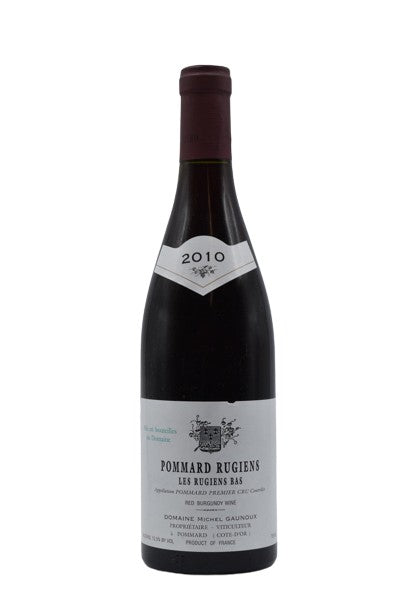 2010 Michel Gaunoux, Pommard Rugiens, Les Rugiens Bas 1er Cru 750ml - Walker Wine Co.