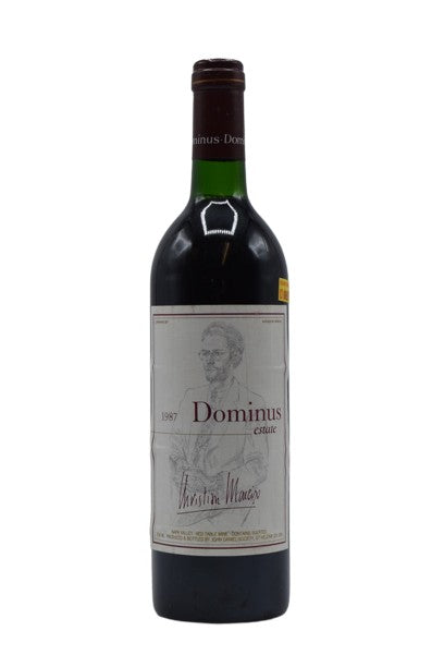 Dominus Label 1987 Dominus, Napa Valley Estate 750ml | Walker Wine Co.