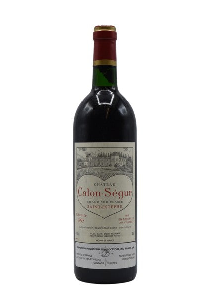 1995 Chateau Calon-Segur, Saint-Estephe 750ml - Walker Wine Co.