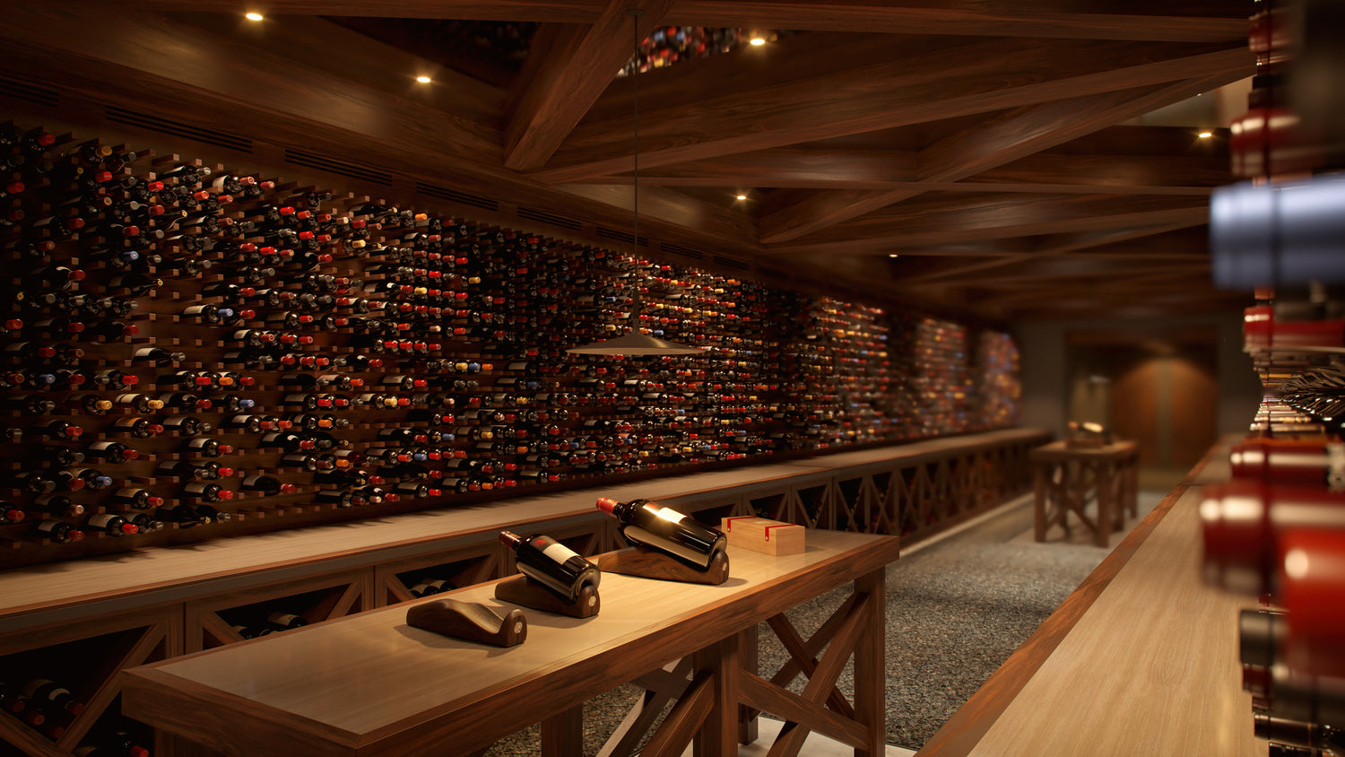 CellArt custom wine cellar design