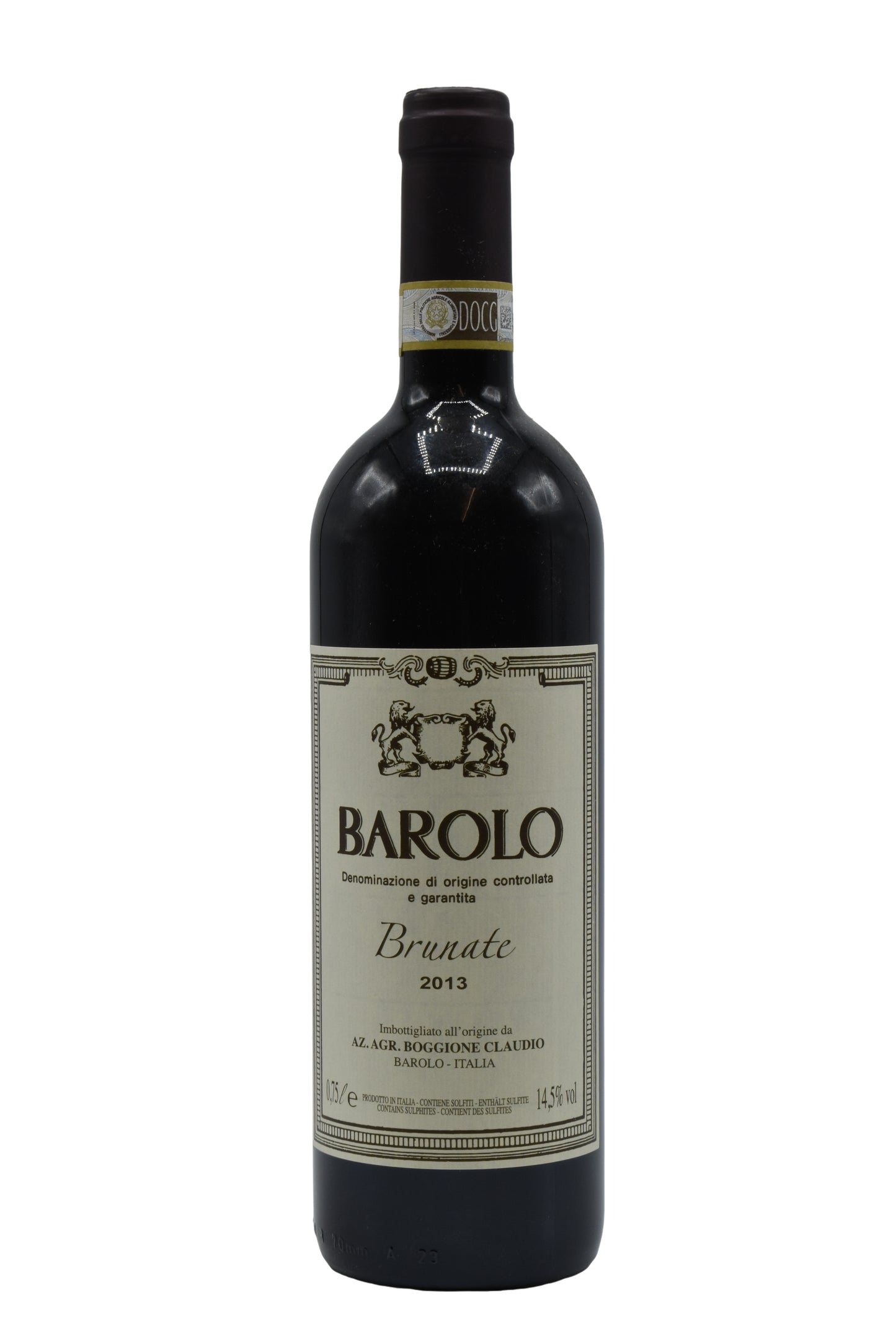 2013 Azienda Agr. Boggione Claudio Barolo Brunate 750ml - Walker Wine Co.