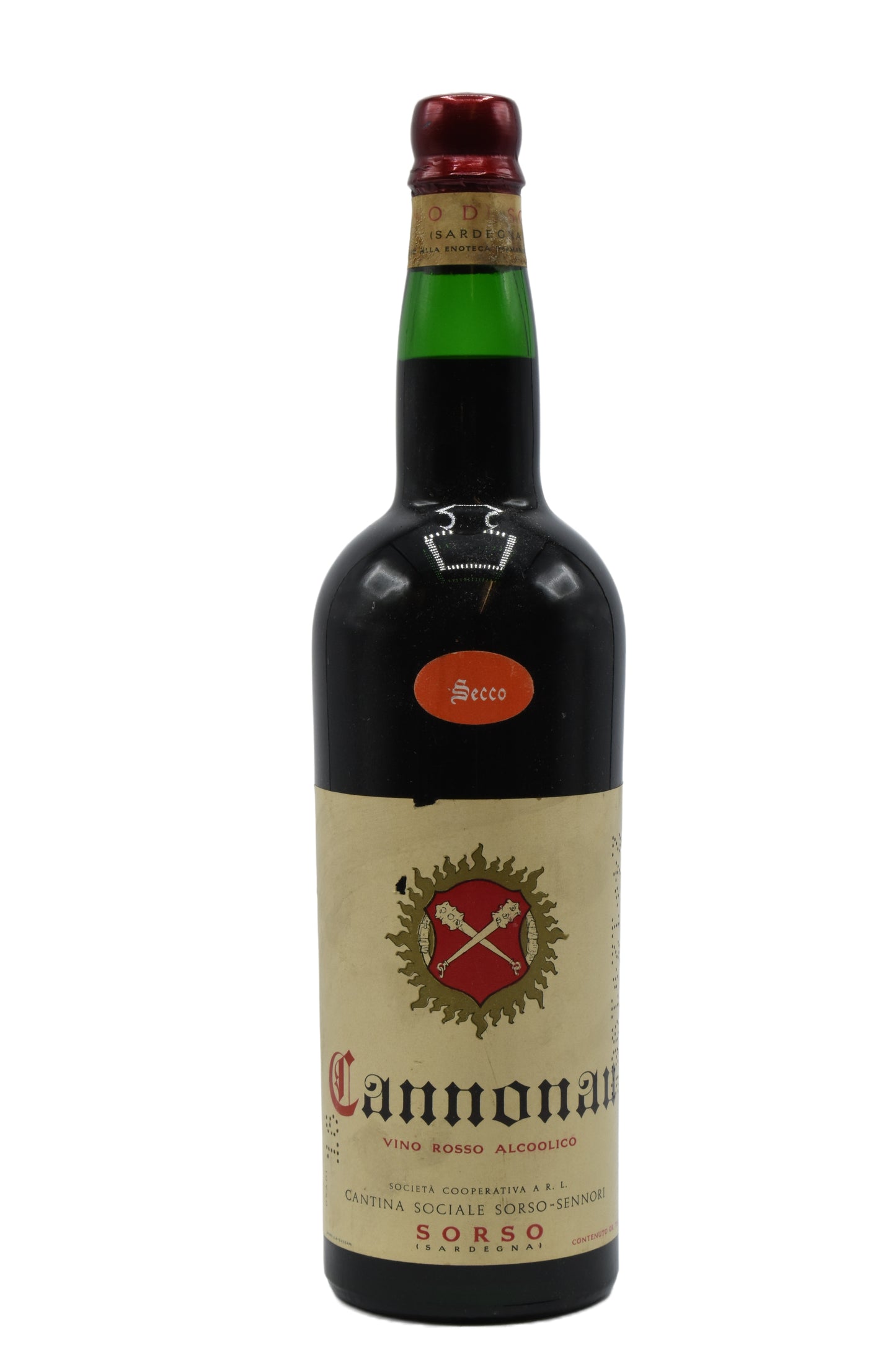 1965 Cantina Sociale Sorso-Sennori Cannonau di Sardegna Secco 750ml - Walker Wine Co.