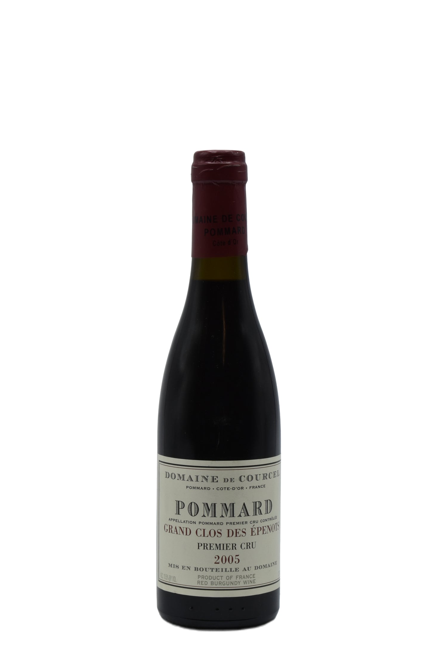 2005 Domaine de Courcel, Pommard Grand Clos des Epenots 1er Cru 375ml - Walker Wine Co.