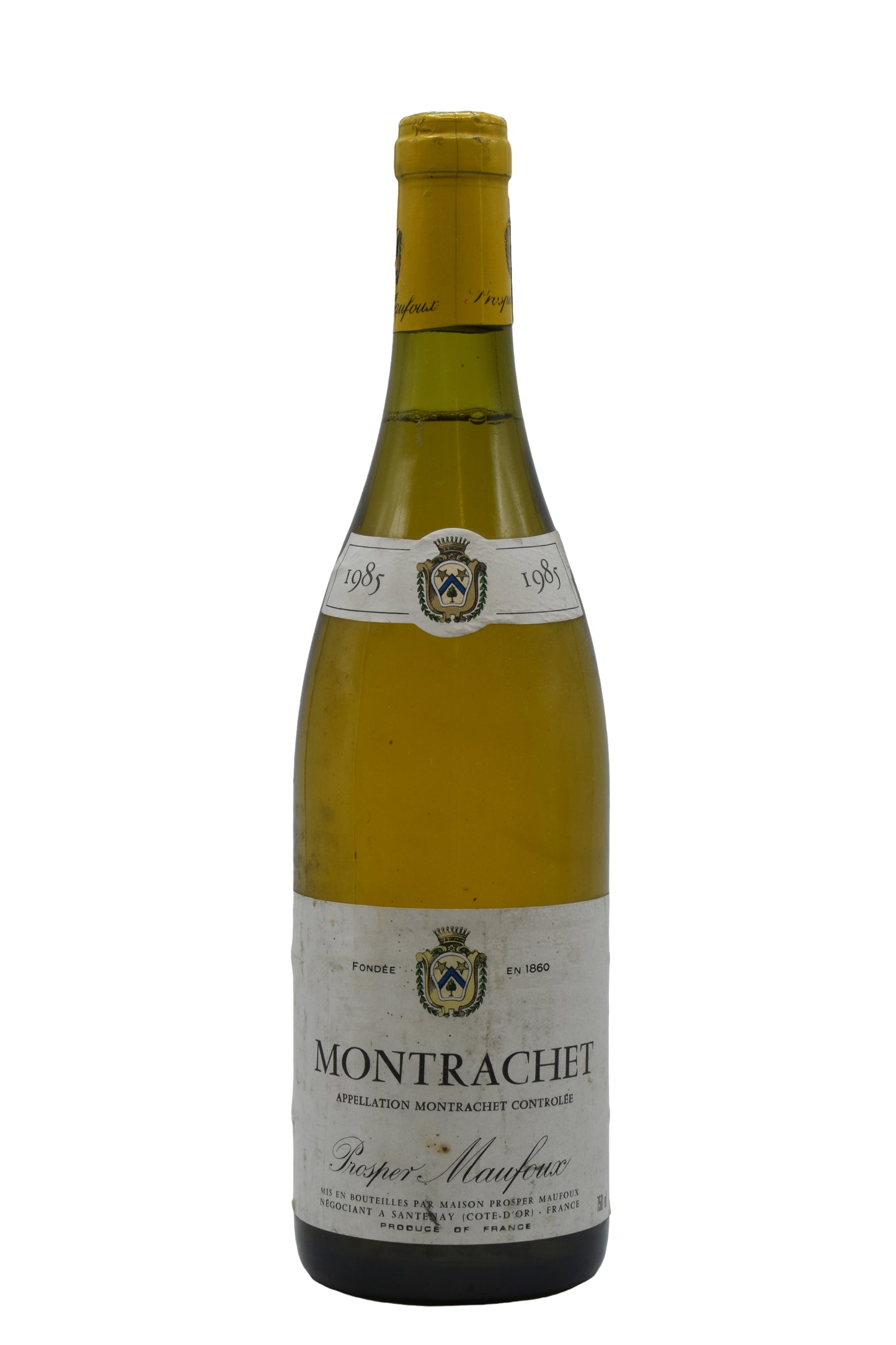 1985 Prosper Maufoux Montrachet 750ml - Walker Wine Co.