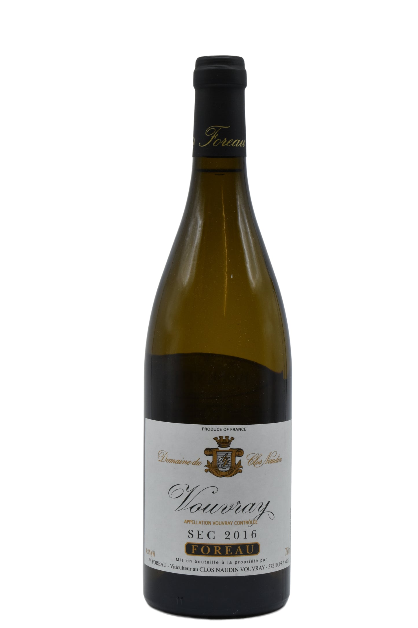 2016 Foreau, Domaine du Clos Naudin, Vouvray Sec 750ml - Walker Wine Co.
