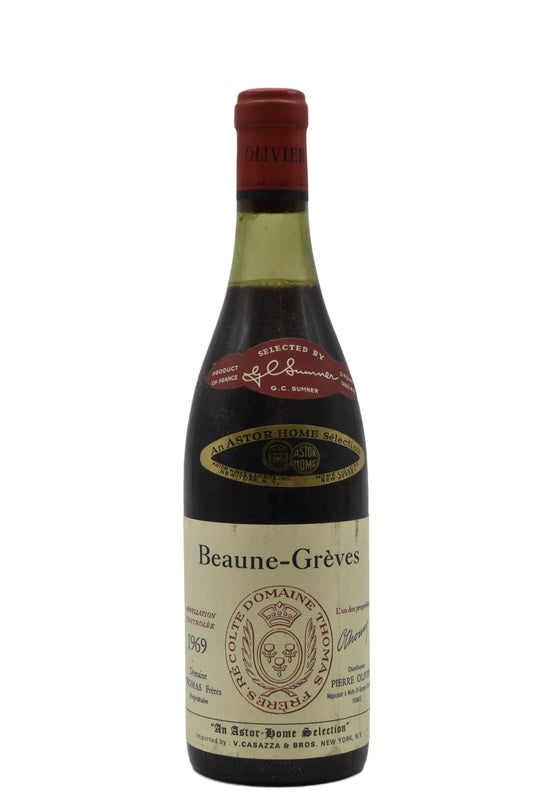 1969 Domaine Thomas Freres, Beaune Greves 750ml - Walker Wine Co.