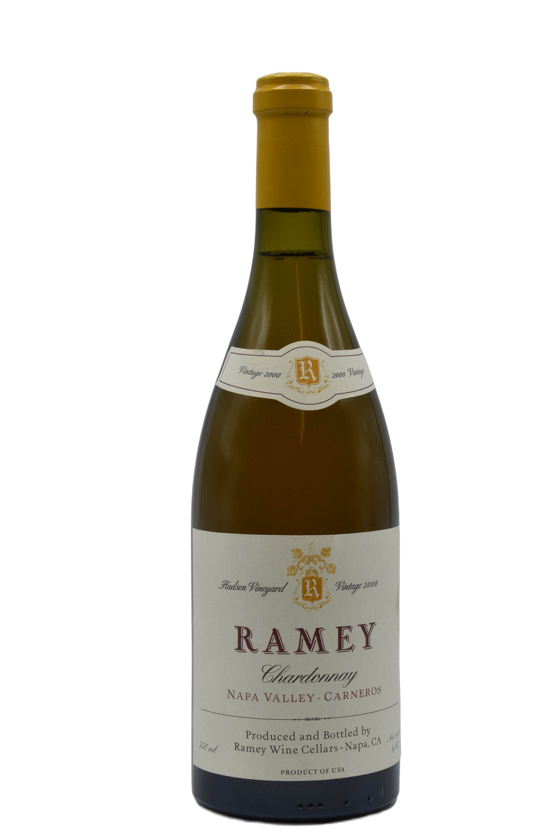 2000 Ramey Chardonnay, Hudson Vineyard 750ml - Walker Wine Co.