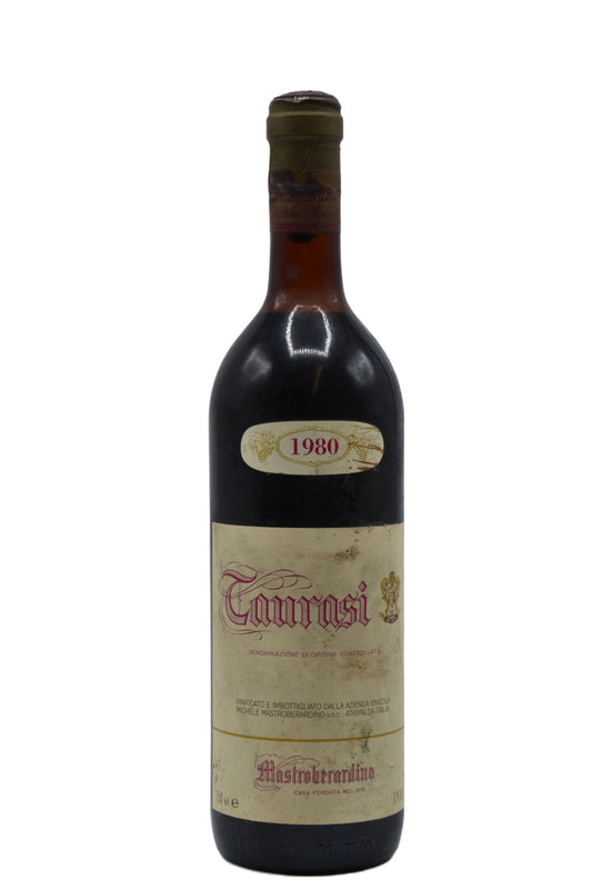 1980 Mastroberardino Taurasi 750ml - Walker Wine Co.