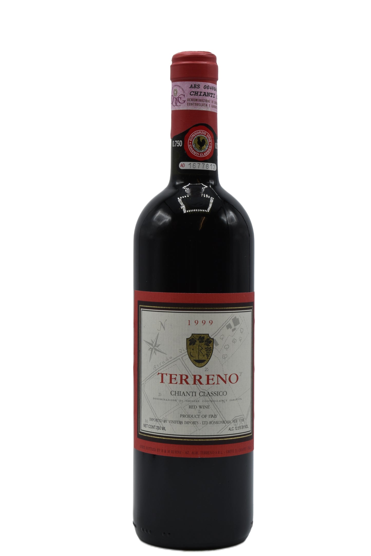 1999 Terreno, Chianti Classico 750ml - Walker Wine Co.